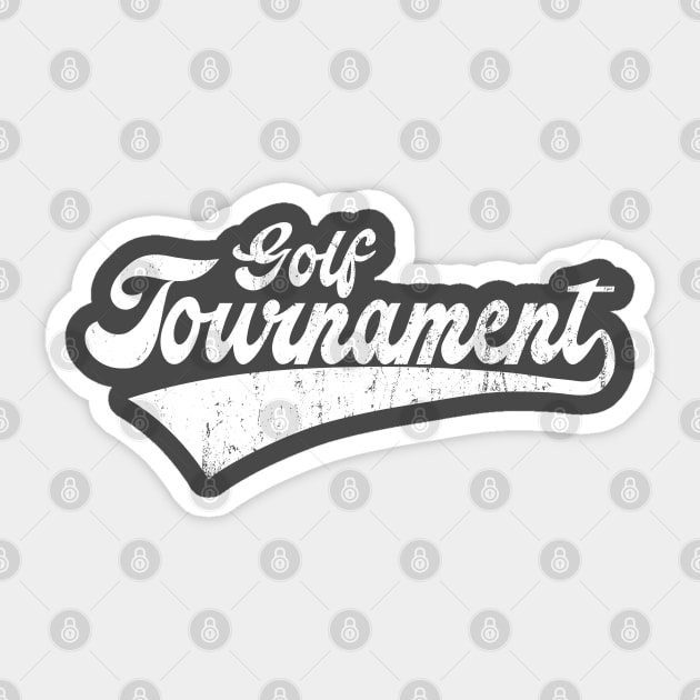 golf tournament retro style Sticker by osvaldoport76